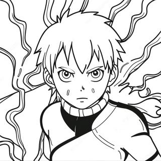 Todoroki Using Fire And Ice Coloring Page 23823-18817