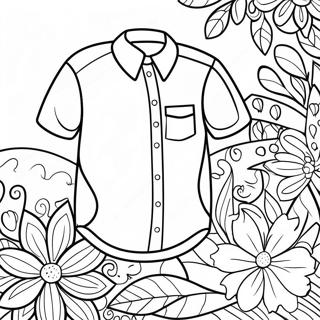 Shirt Coloring Pages