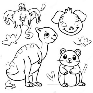 Australian Animals Coloring Page 23902-18877