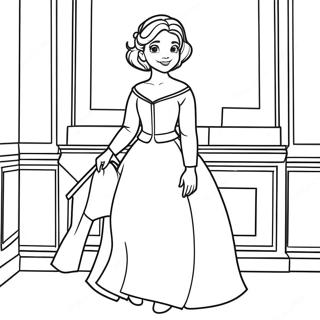 Anastasia Coloring Page 23942-18895