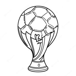 World Cup Soccer Coloring Page 24002-18950