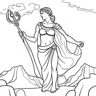 Greek Mythology Coloring Page 2400-1913