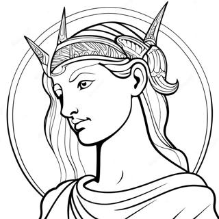 Greek Mythology Coloring Page 2400-1916