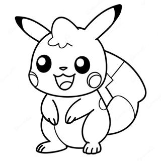 大人のポケモン 塗り絵ページ