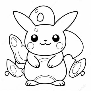 Pokemon Adult Coloring Page 24022-18966