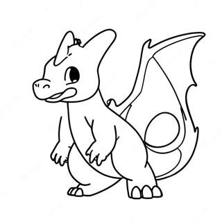 Charizard In Flight Coloring Page 24023-18985