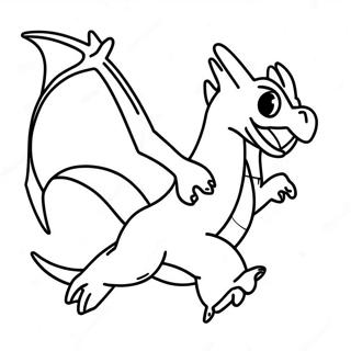 Charizard In Flight Coloring Page 24023-18987