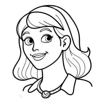 Scooby Doo Daphne Coloring Pages