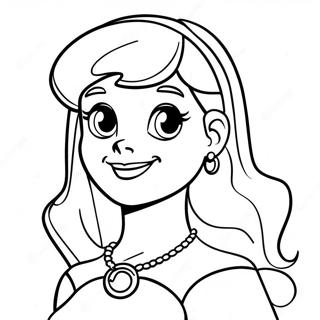 Daphne From Scooby Doo Coloring Page 24042-18992