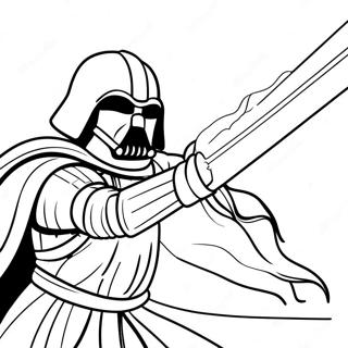 Lightsaber Coloring Pages