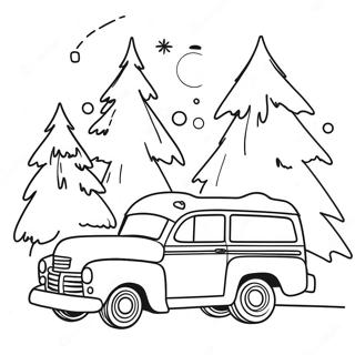 Christmas Vacation Coloring Page 24112-19042