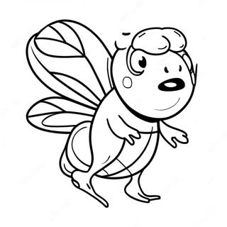 Adventurous Fly Guy Coloring Page 24123-19049