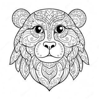 Connect The Dots Animal Coloring Page 2420-1933