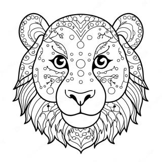 Connect The Dots Animal Coloring Page 2420-1935