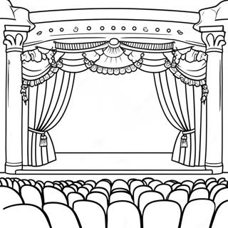 Theater Coloring Pages