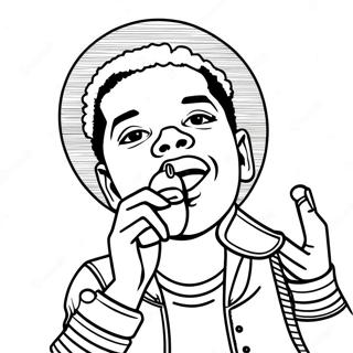 Lil Baby In Concert Coloring Page 24303-19192