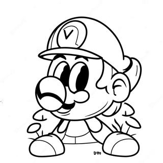 หน้าระบายสี Cappy Mario Odyssey 24322-19212