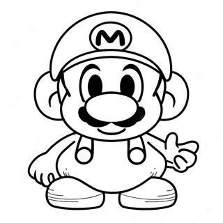 หน้าระบายสี Cappy กับ Mario 24323-19221