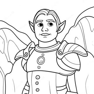 Adventurous Nimona Coloring Page 24363-19241