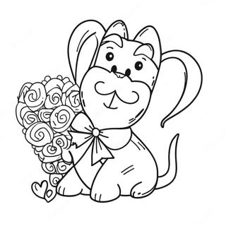 Will You Be My Valentine Coloring Pages