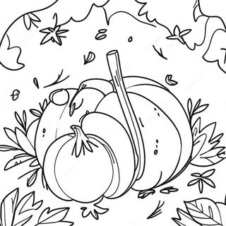 First Day Of Fall Coloring Pages