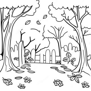 First Day Of Fall Coloring Page 24392-19260