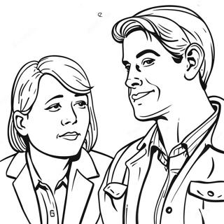 Supportive Friends In Alcoholics Anonymous Coloring Page 24483-19343