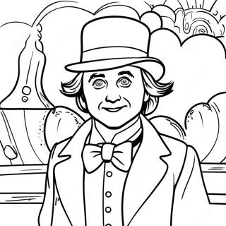 Willy Wonka Coloring Pages