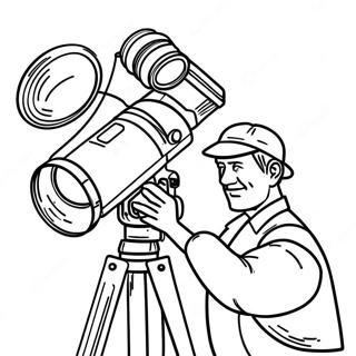 Titan Cameraman Coloring Page 24512-19350