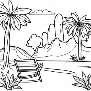 Beautiful Spanish Landscapes Coloring Page 24523-19357