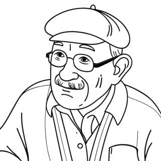 Grandpa Coloring Page 24592-19407