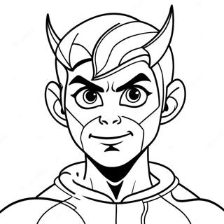 Beast Boy Coloring Pages