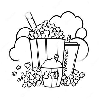 Movie Theater Coloring Pages