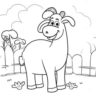 Shaun The Sheep Coloring Page 24742-19556