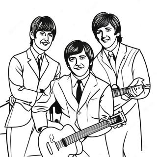 Beatles Boyama Sayfaları