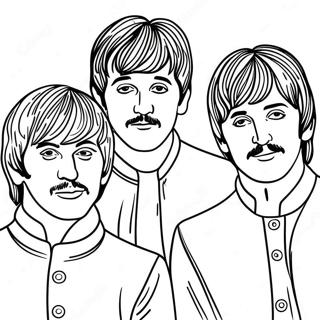 Beatles Boyama Sayfası 24762-19563