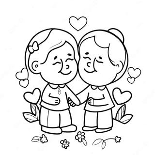 I Love You Mom And Dad Coloring Page 24782-19572