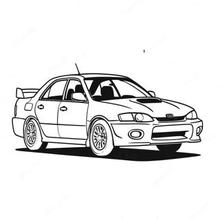 Subaru Coloring Pages