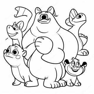 Dreamworks Coloring Pages