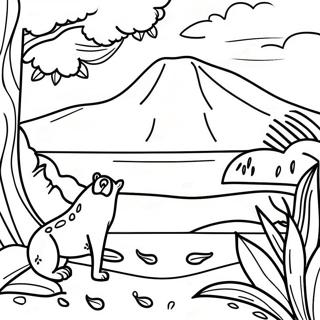 Costa Rica Coloring Pages