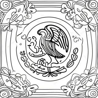 Hispanic Flags Coloring Pages