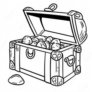 Treasure Chest Coloring Page 24942-19689