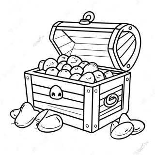 Treasure Chest Coloring Page 24942-19690