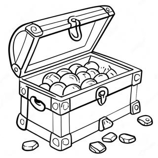 Treasure Chest Coloring Page 24942-19691