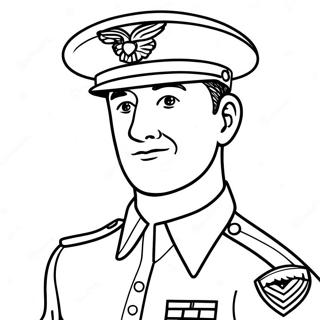 Thank You For Your Service Coloring Pages