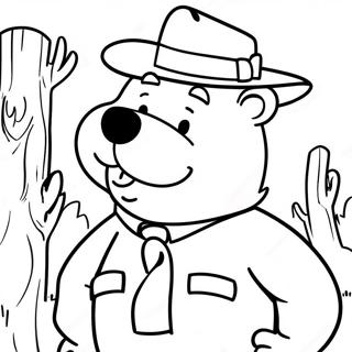 Yogi Bear Coloring Page 25082-19836