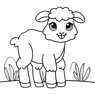 Lamb Coloring Page 25092-19813