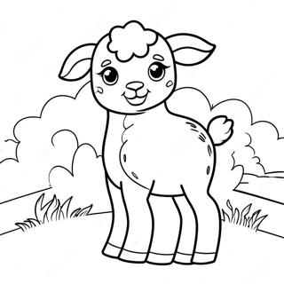 Lamb Coloring Page 25092-19816