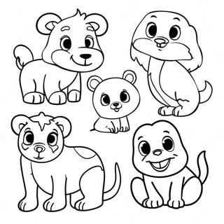 Adult Animals Coloring Page 250-219