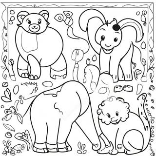 Adult Animals Coloring Page 250-220